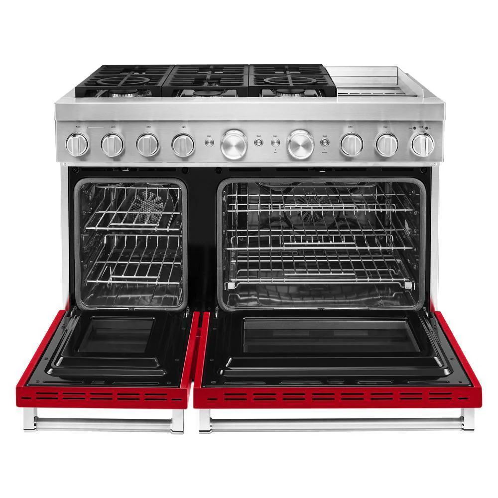 KFDC558JPA KitchenAid® 48'' Smart Commercial-Style Dual Fuel Range with Griddle - Image 7