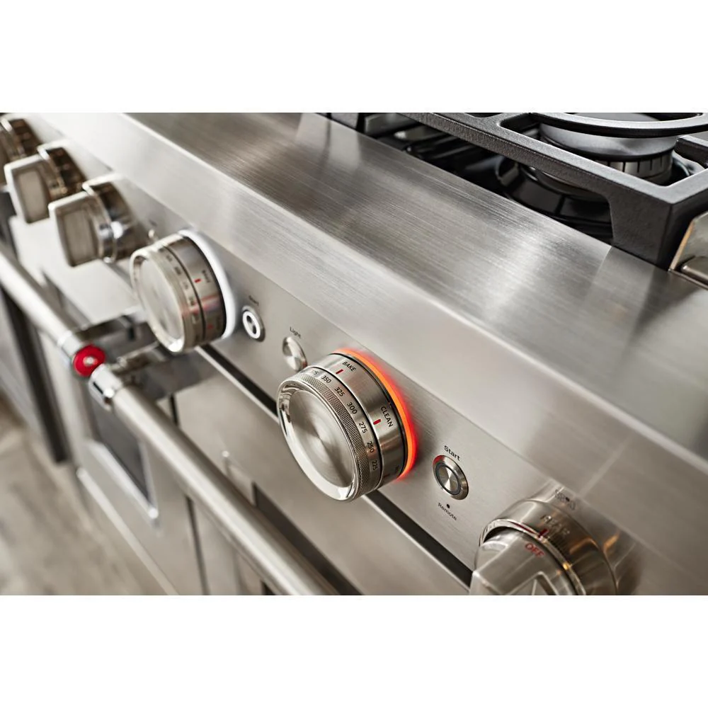 KFDC558JSS KitchenAid® 48'' Smart Commercial-Style Dual Fuel Range with Griddle - Image 7