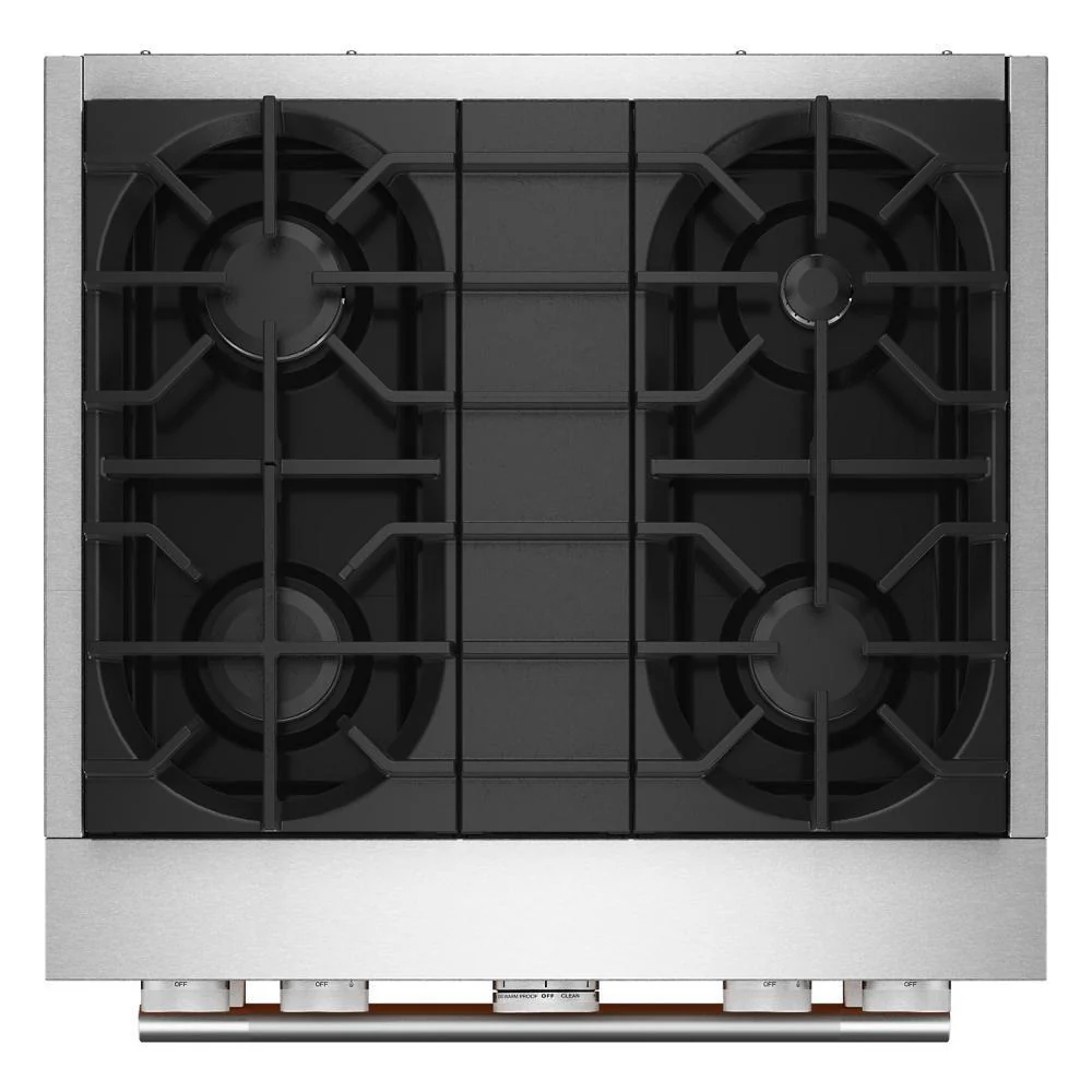 Kitchenaid KFDS930SWF 30-Inch 4 Burner Commercial-Style Dual Fuel Range with No Preheat Air Fry Mode - Image 3