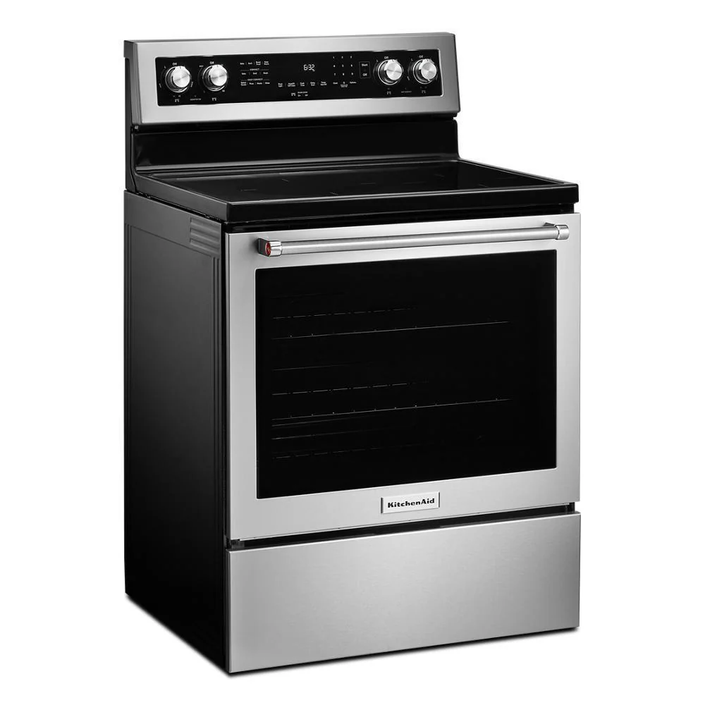 Kitchenaid KFEG504KPS 30-Inch 5 Element Electric Convection Range with PrintShield™ Finish - Image 19