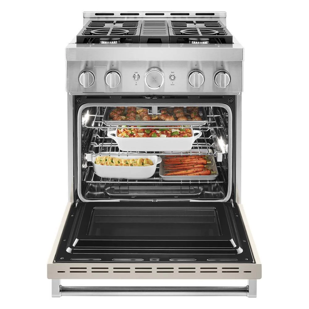 KFGC500JMH KitchenAid® 30'' Smart Commercial-Style Gas Range with 4 Burners - Image 8
