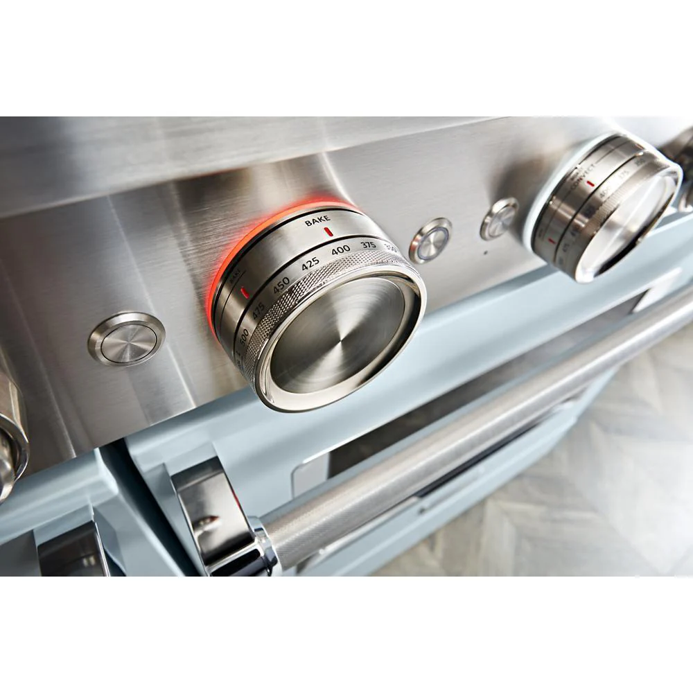 KFGC558JMB KitchenAid® 48'' Smart Commercial-Style Gas Range with Griddle - Image 7