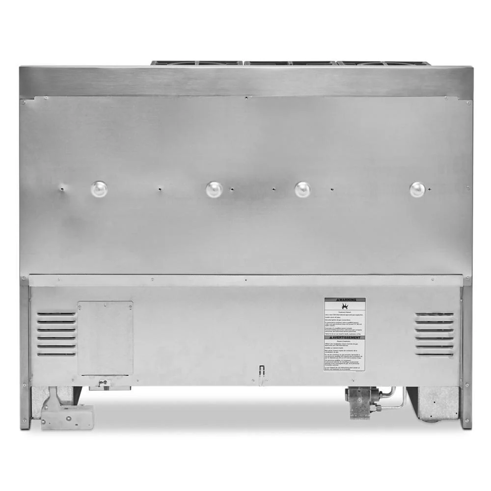 KFGC558JSC KitchenAid® 48'' Smart Commercial-Style Gas Range with Griddle - Image 3