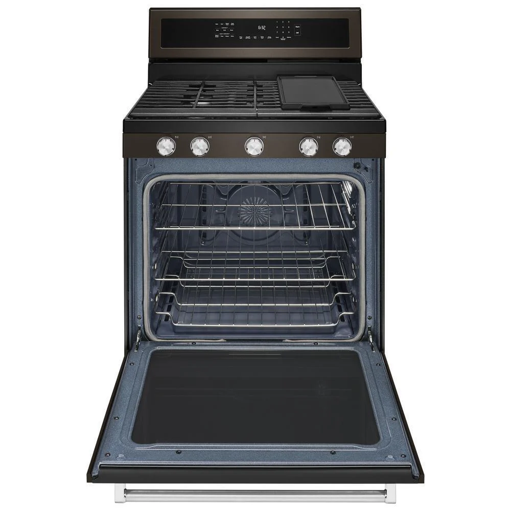 Kitchenaid KFGG500EBS 30-Inch 5-Burner Gas Convection Range - Image 15