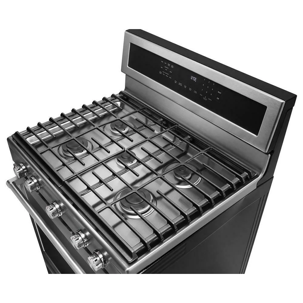 Kitchenaid KFGG500ESS 30-Inch 5-Burner Gas Convection Range - Image 3