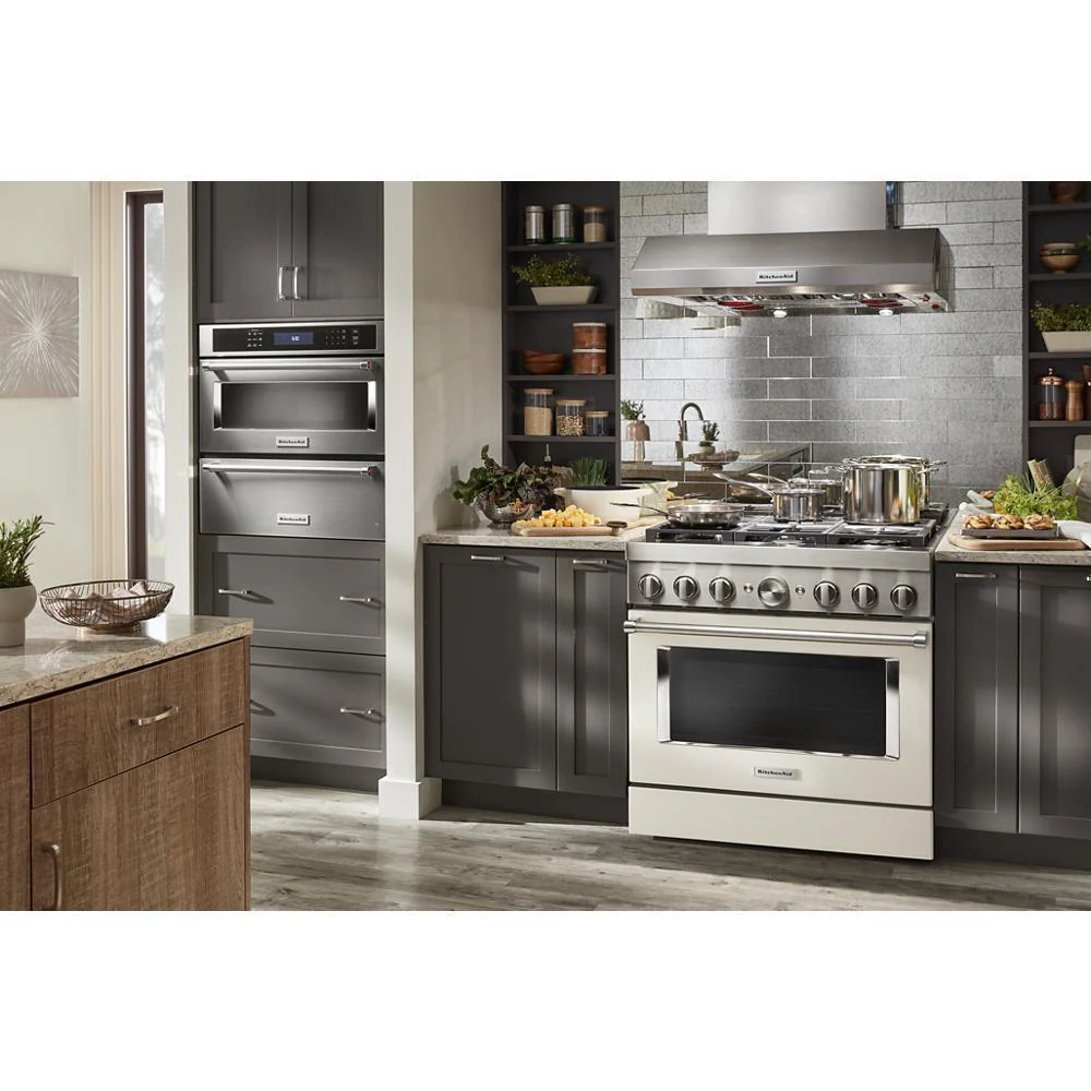 Kitchenaid KMBP100ESS 30" Built In Microwave Oven with Convection Cooking - Image 9