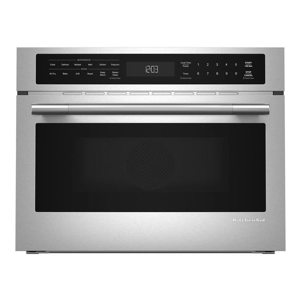 Kitchenaid KMBS724SPS 24" Built-In More-In-One Convection Microwave Speed Oven with Air Fry Mode