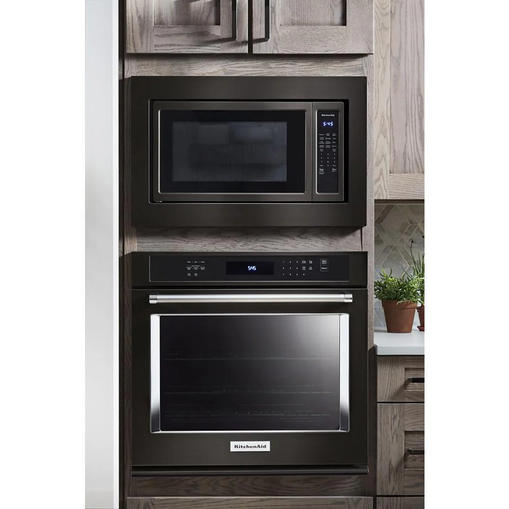 Kitchenaid KMCS3022GBS 24" Countertop Microwave Oven with PrintShield™ Finish - 1200 Watt - Image 8