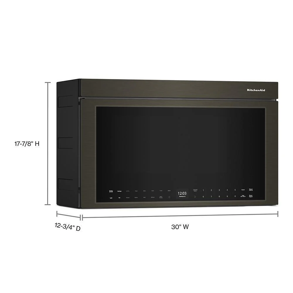 KMMF530PBS KitchenAid® Multifunction Over-the-Range Oven with Flush Built-In Design - Image 10