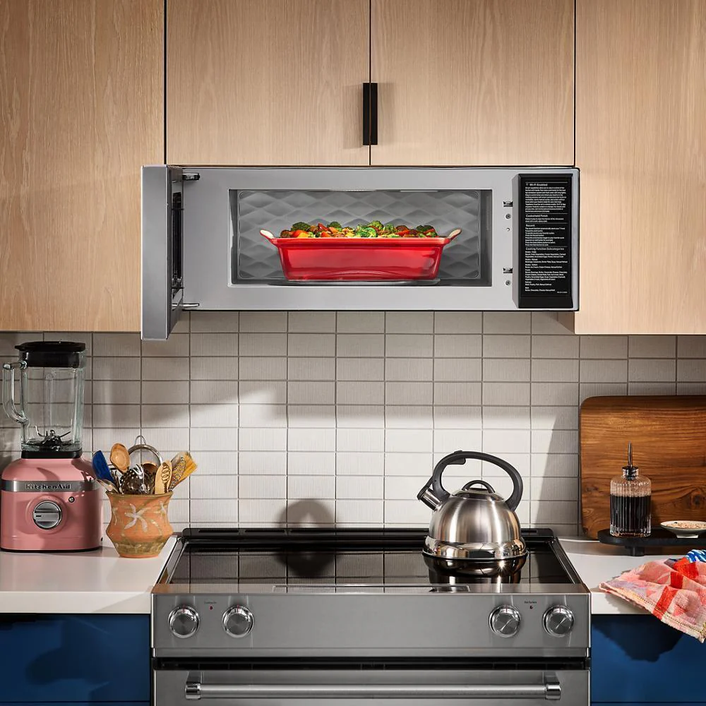 Kitchenaid KMML550RBS Smart Low Profile Microwave Hood Combination with Dual Fan Ventilation - Image 10