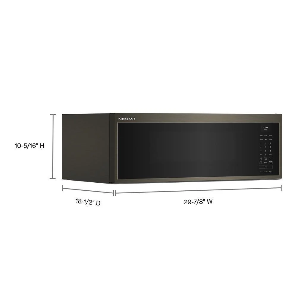 Kitchenaid KMML550RBS Smart Low Profile Microwave Hood Combination with Dual Fan Ventilation - Image 4