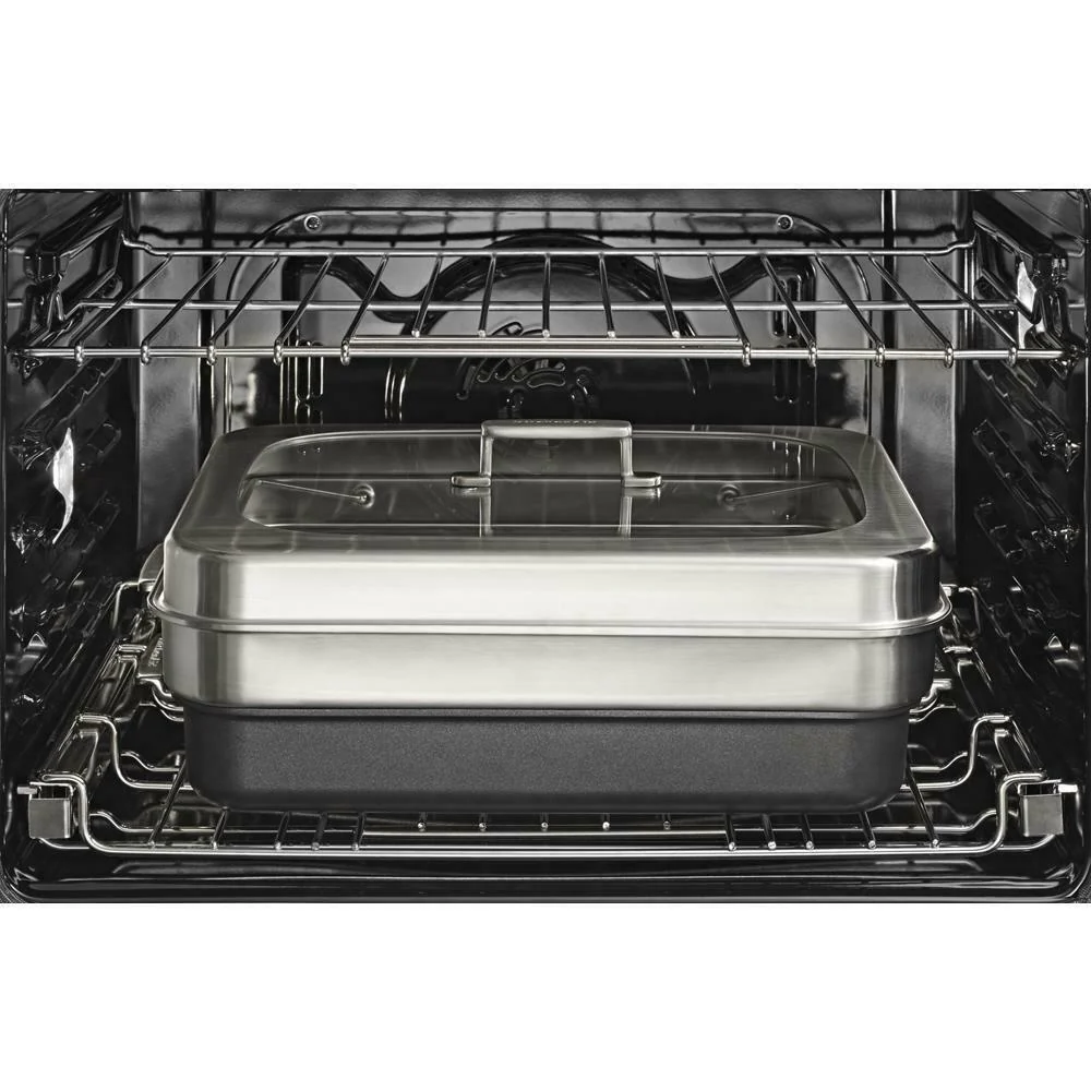 Kitchenaid KOCE900HBS Smart Oven+ 30" Combination Oven with Powered Attachments and PrintShield™ Finish - Image 4