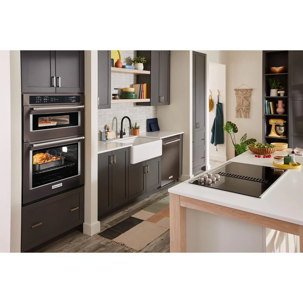 KOEC530PBS KitchenAid® 30" Combination Microwave Wall Ovens with Air Fry Mode. - Image 2