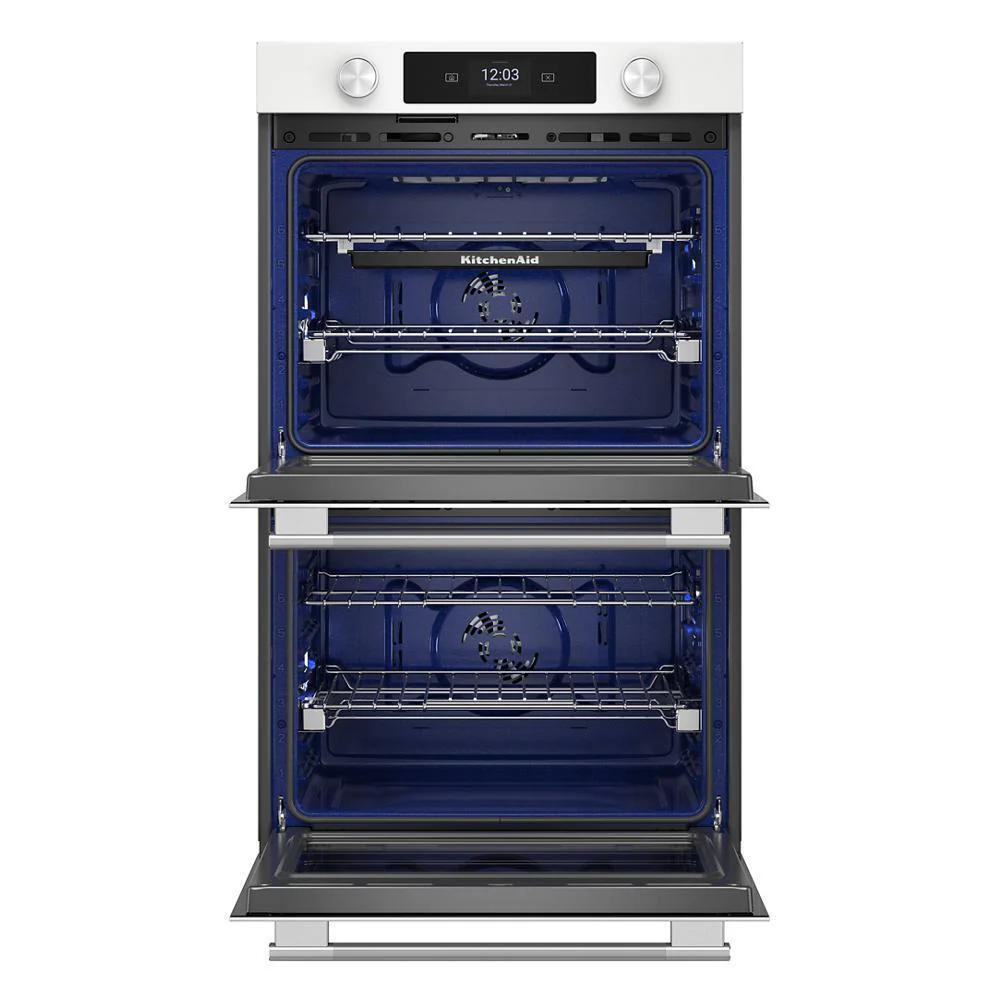 Kitchenaid KOED730SWH 30-inch Smart Electric Double Wall Oven with Assisted Cooking Modes - White - Image 4
