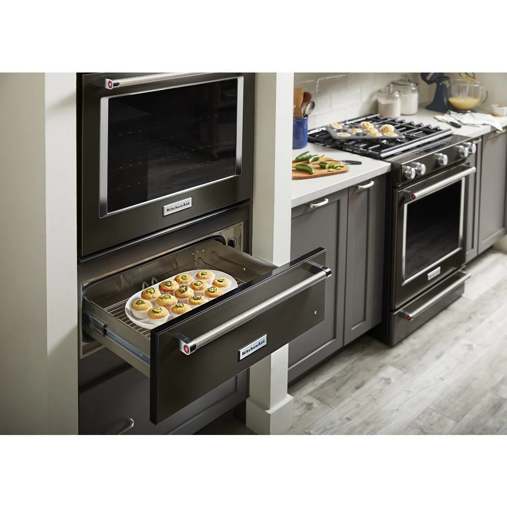 Kitchenaid KOWT100EBS 30'' Slow Cook Warming Drawer with PrintShield™ Finish - Image 12