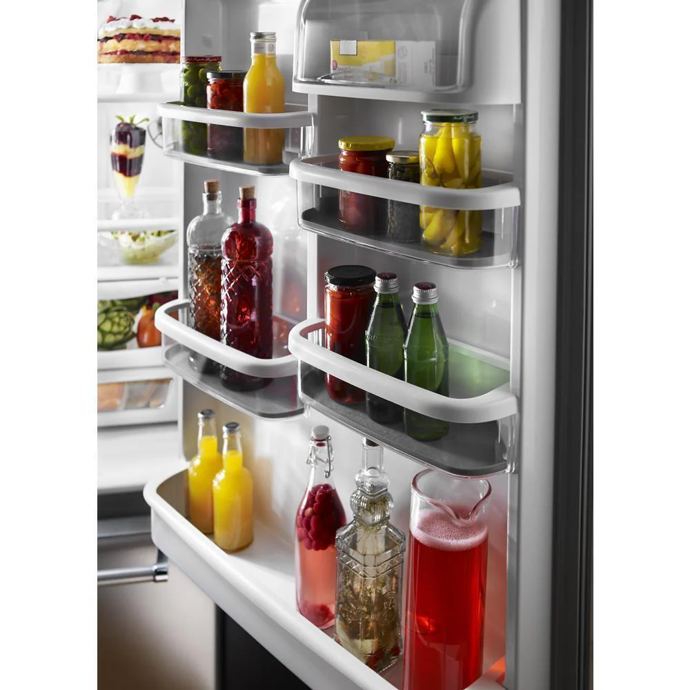 Kitchenaid KRBR102ESS 22 cu. ft. 33-Inch Width Full Depth Non Dispense Bottom Mount Refrigerator - Image 4