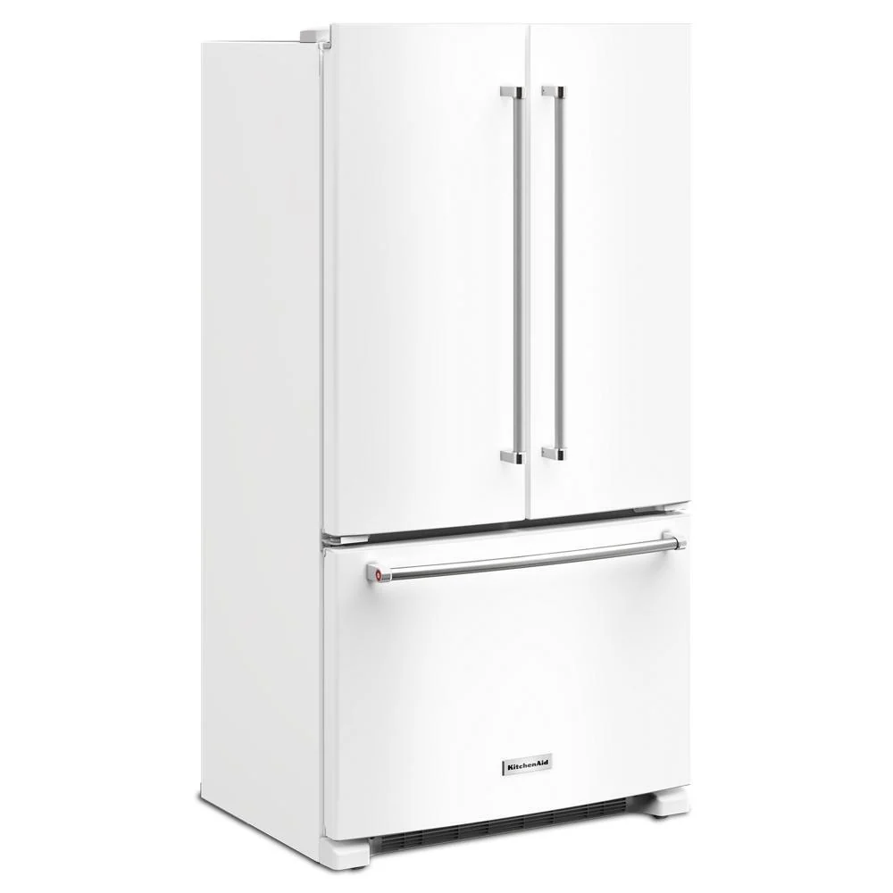 Kitchenaid KRFC136RWH 20 cu. ft. 36-Inch Width Counter-Depth French Door Refrigerator with Interior Dispense - Image 8
