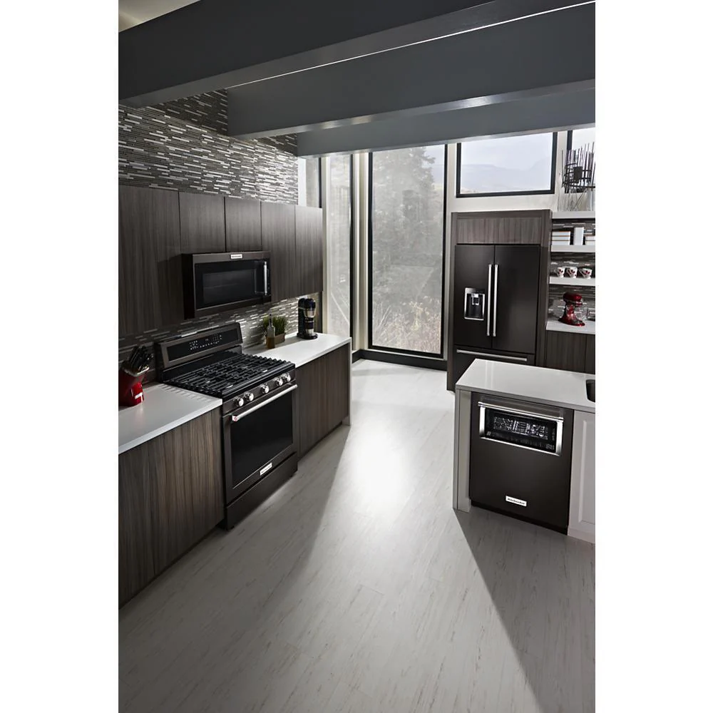 Kitchenaid KRFC704FBS 23.8 cu. ft. 36" Counter-Depth French Door Platinum Interior Refrigerator with PrintShield™ Finish - Image 17