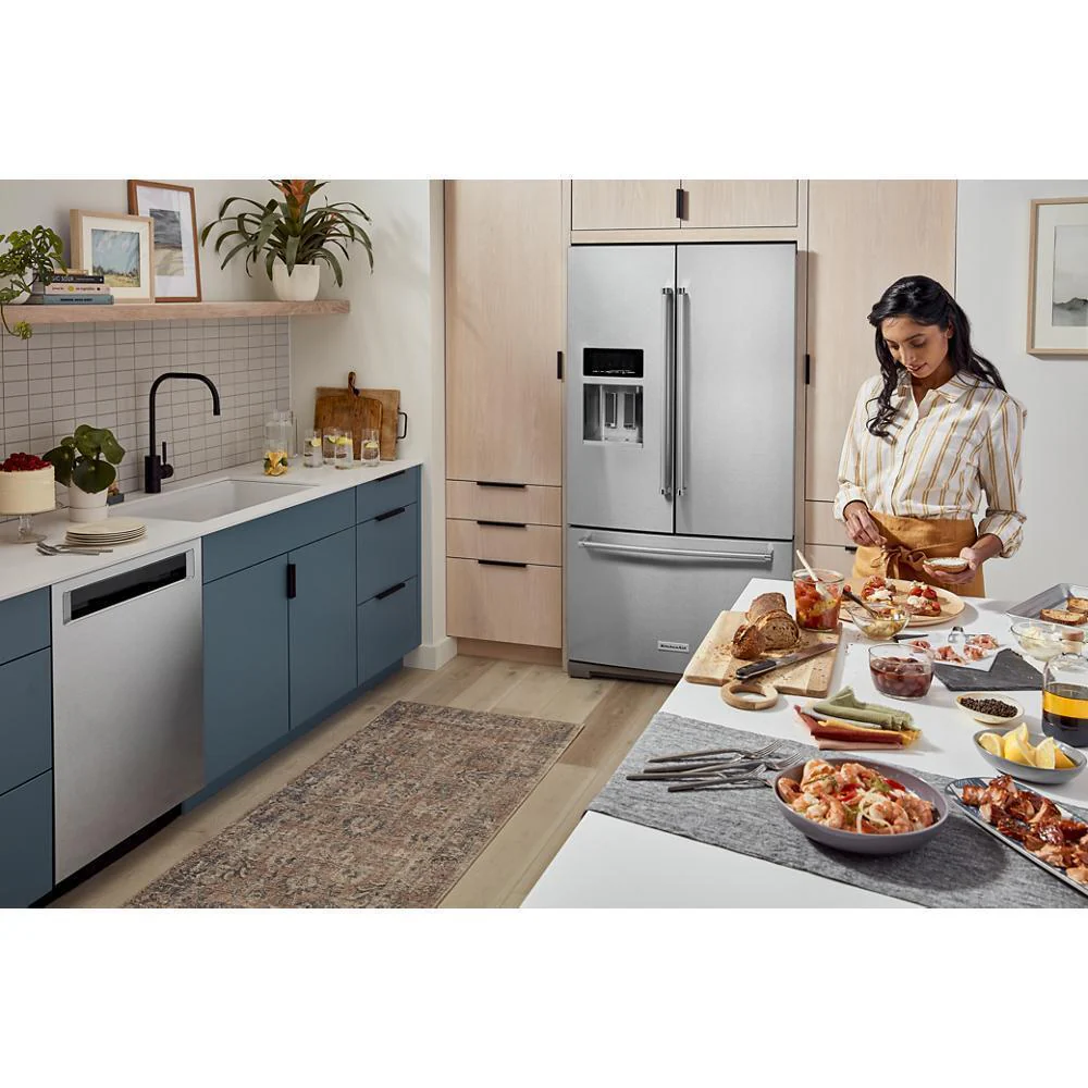 Kitchenaid KRFF577KPS 26.8 Cu. Ft. Standard-Depth French Door Refrigerator with Exterior Ice and Water Dispenser - Image 20