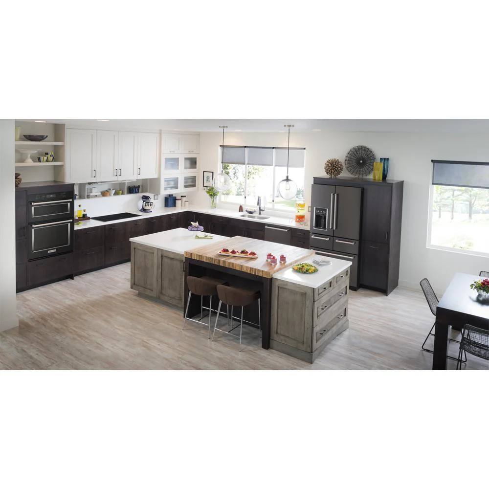 Kitchenaid KRMF706EBS 25.8 Cu. Ft. 36" Multi-Door Freestanding Refrigerator with Platinum Interior Design and PrintShield™ Finish - Image 16