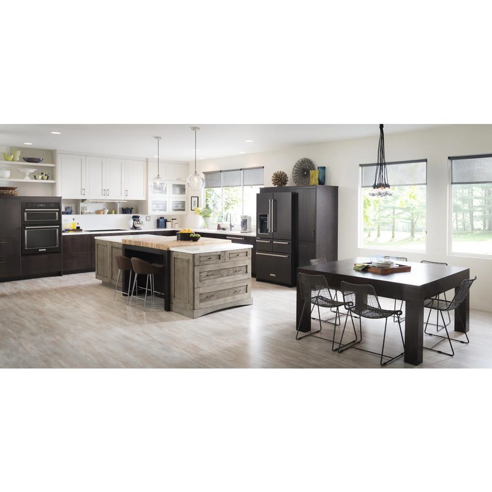 Kitchenaid KRMF706EBS 25.8 Cu. Ft. 36" Multi-Door Freestanding Refrigerator with Platinum Interior Design and PrintShield™ Finish - Image 19