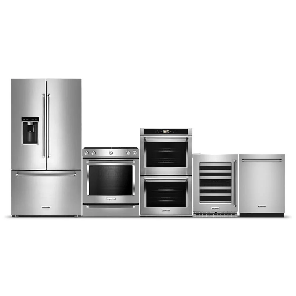 Kitchenaid KSDB900ESS 30-Inch 5-Burner Dual Fuel Convection Slide-In Range with Baking Drawer - Image 7
