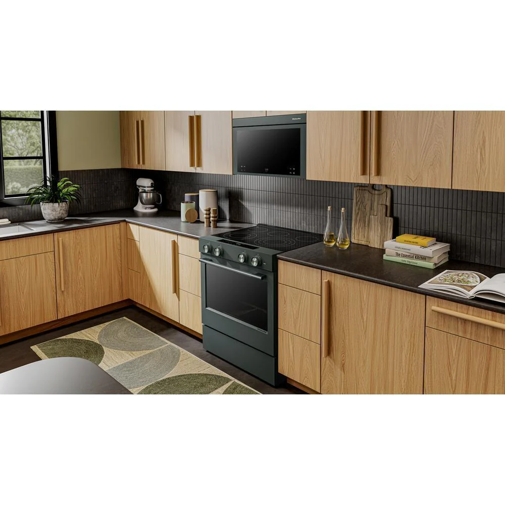 Kitchenaid KSES530SJP 5.3 Cu. Ft. Smart Slide-in Electric Range with Two Even-Heat™ Hyper Elements and Convection Cooking Modes - Image 5