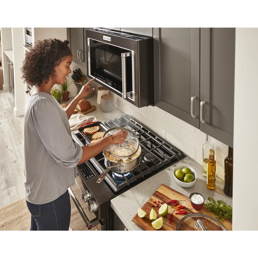 Kitchenaid KSGG700EBS 30-Inch 5-Burner Gas Slide-In Convection Range - Image 37