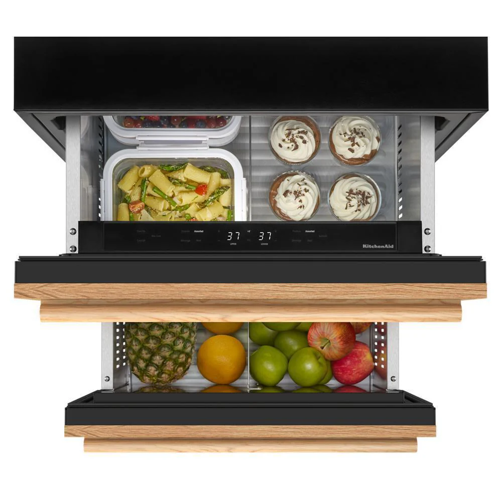 Kitchenaid KUCT524SPA 24" Panel-Ready Undercounter Double-Drawer Refrigerator/Freezer - Image 4