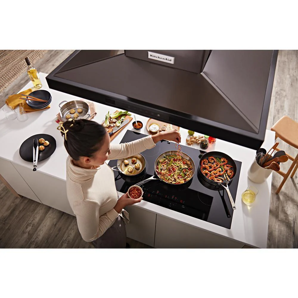 Kitchenaid KVIB606DBS 36" Island-Mount, 3-Speed Canopy Hood - Image 13