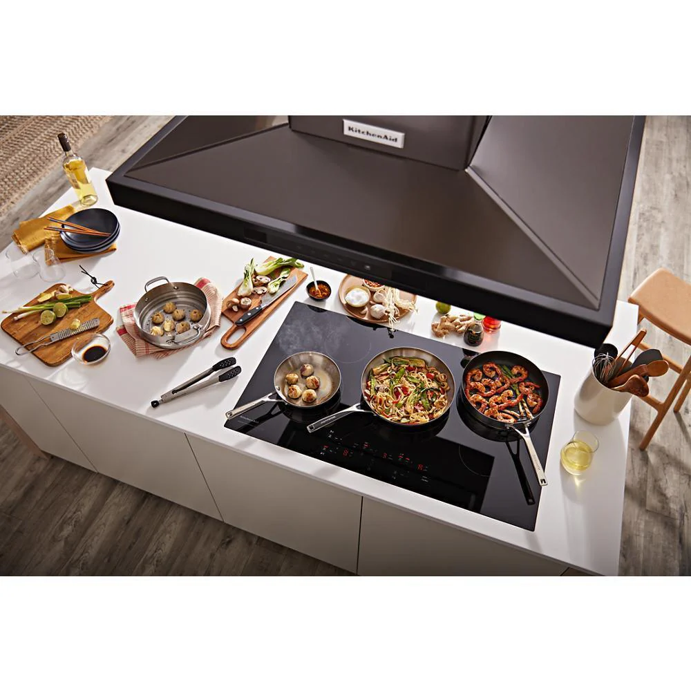 Kitchenaid KVIB606DBS 36" Island-Mount, 3-Speed Canopy Hood - Image 9
