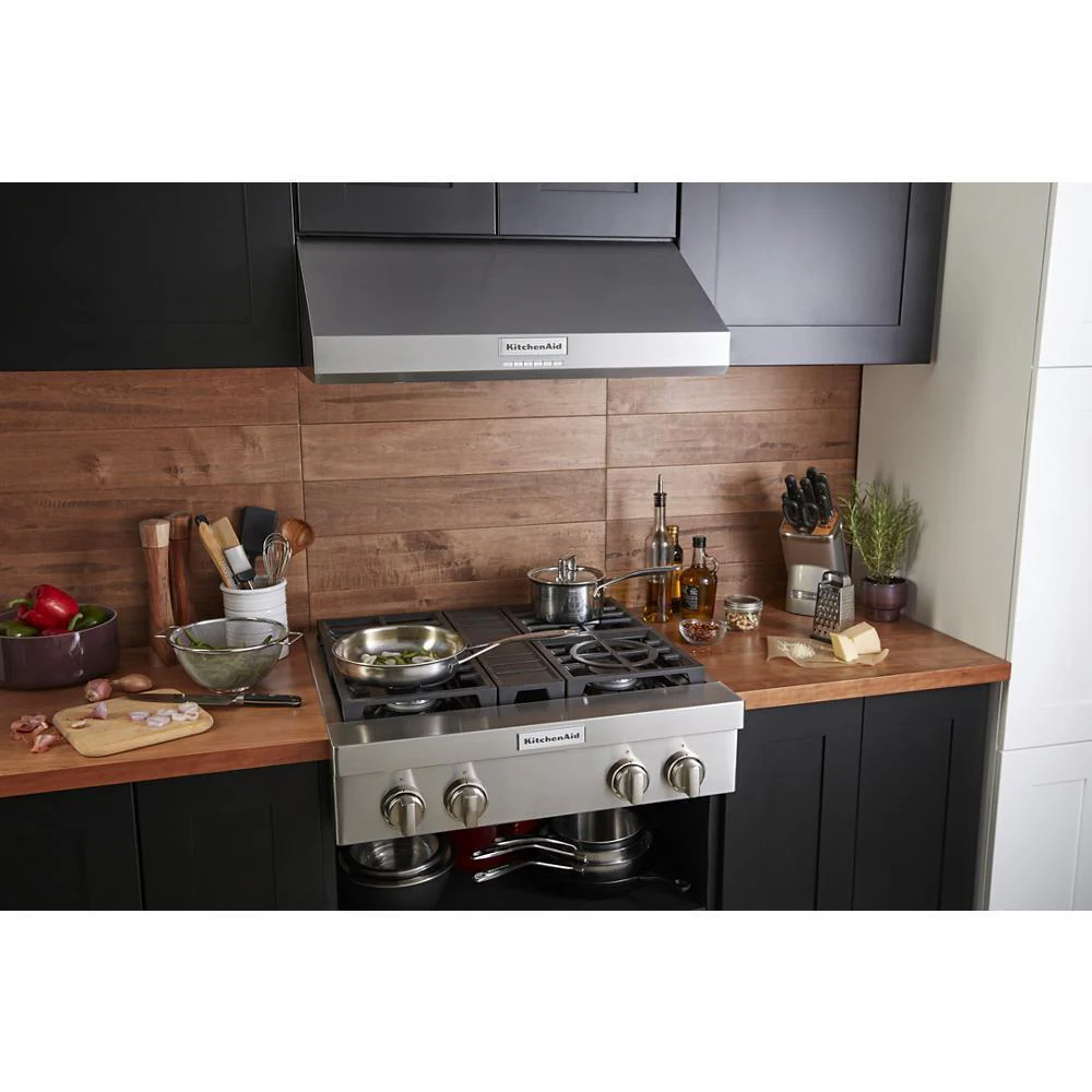 Kitchenaid KVUC600KSS 30" 585 CFM Motor Class Commercial-Style Under-Cabinet Range Hood System - Image 9