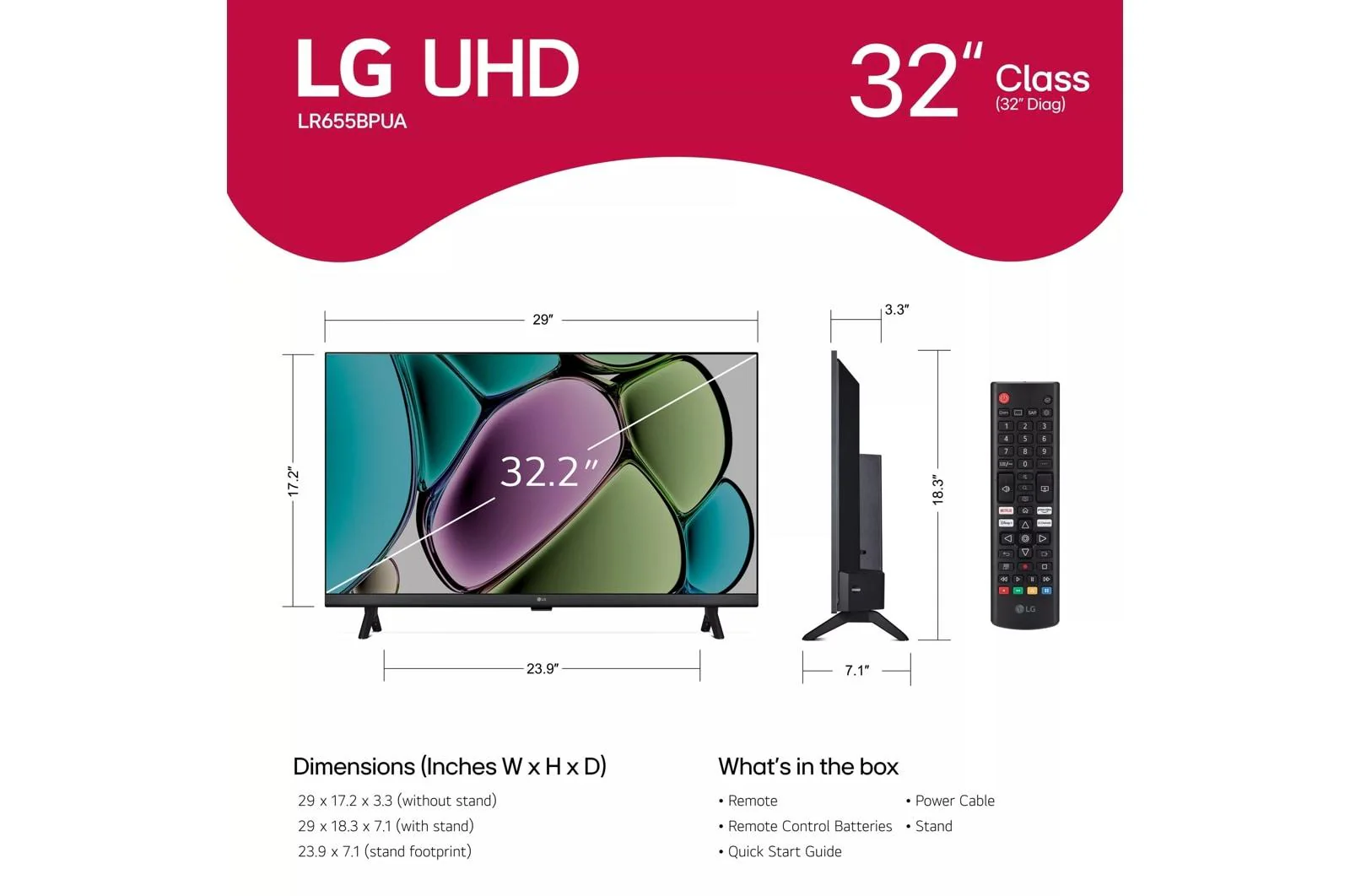 32LR655BPUA LG 32 Inch Class Series with webOS23 - Image 5