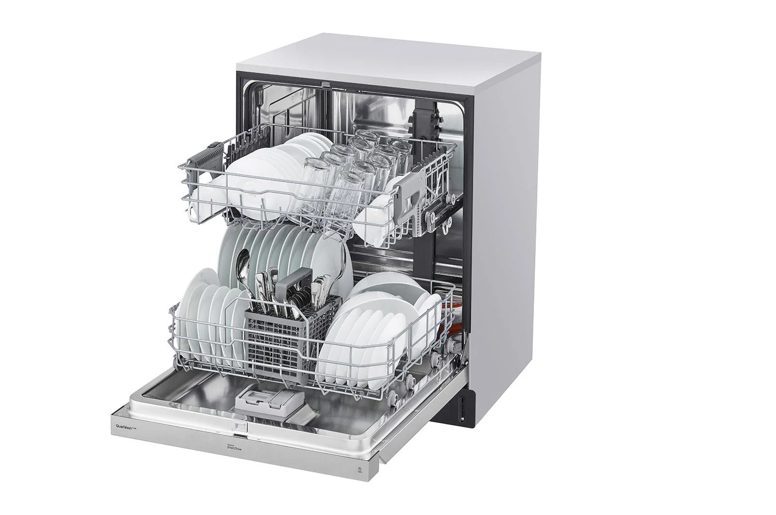 Lg ADFD5448AT Front Control Smart Wi-Fi Enabled Dishwasher with QuadWash™ - Image 11