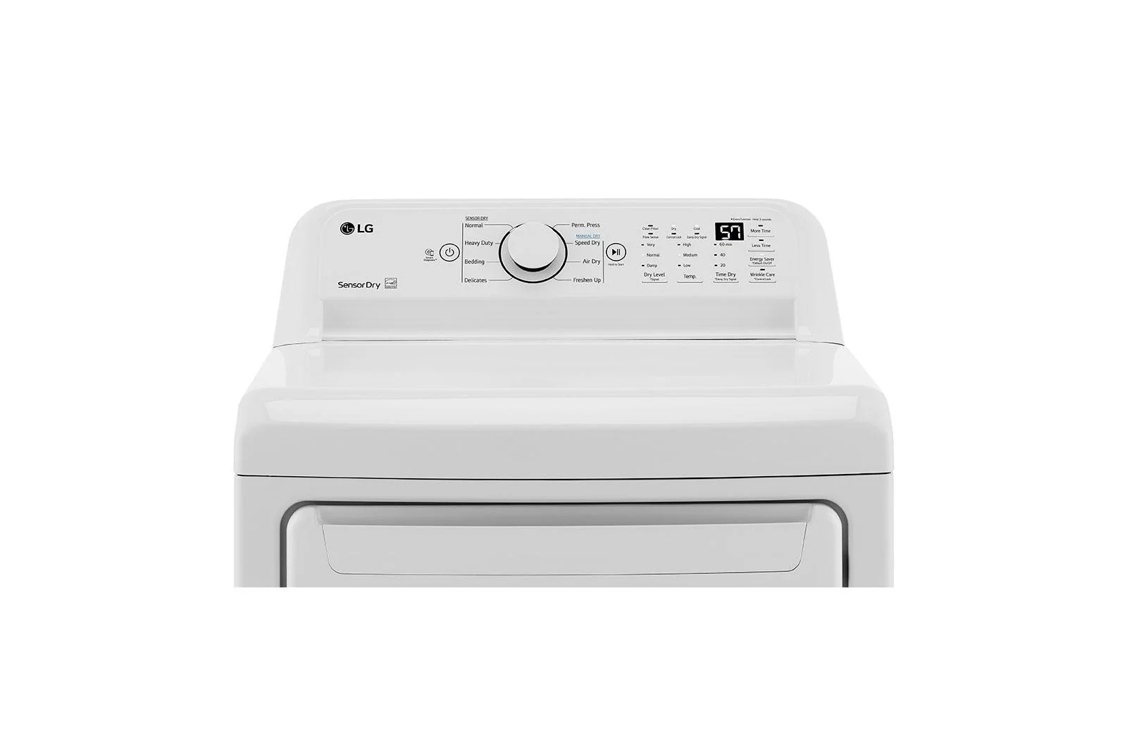 Lg DLE7000W 7.3 cu. ft. Ultra Large High Efficiency Dryer™, Electric, White - Image 7