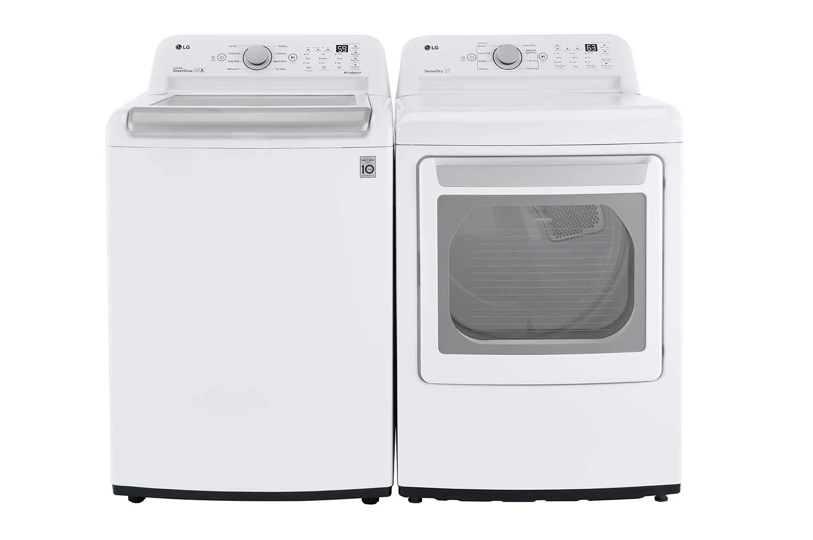 Lg DLE7150W 7.3 cu. ft. Ultra Large Capacity Electric Dryer with Sensor Dry Technology - Image 8
