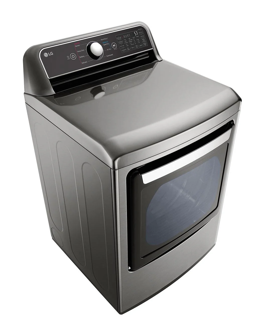 Lg 7.3 cu. ft. Ultra Large Capacity Smart wi-fi Enabled Rear Control Electric Dryer with EasyLoad™ Door - Image 3