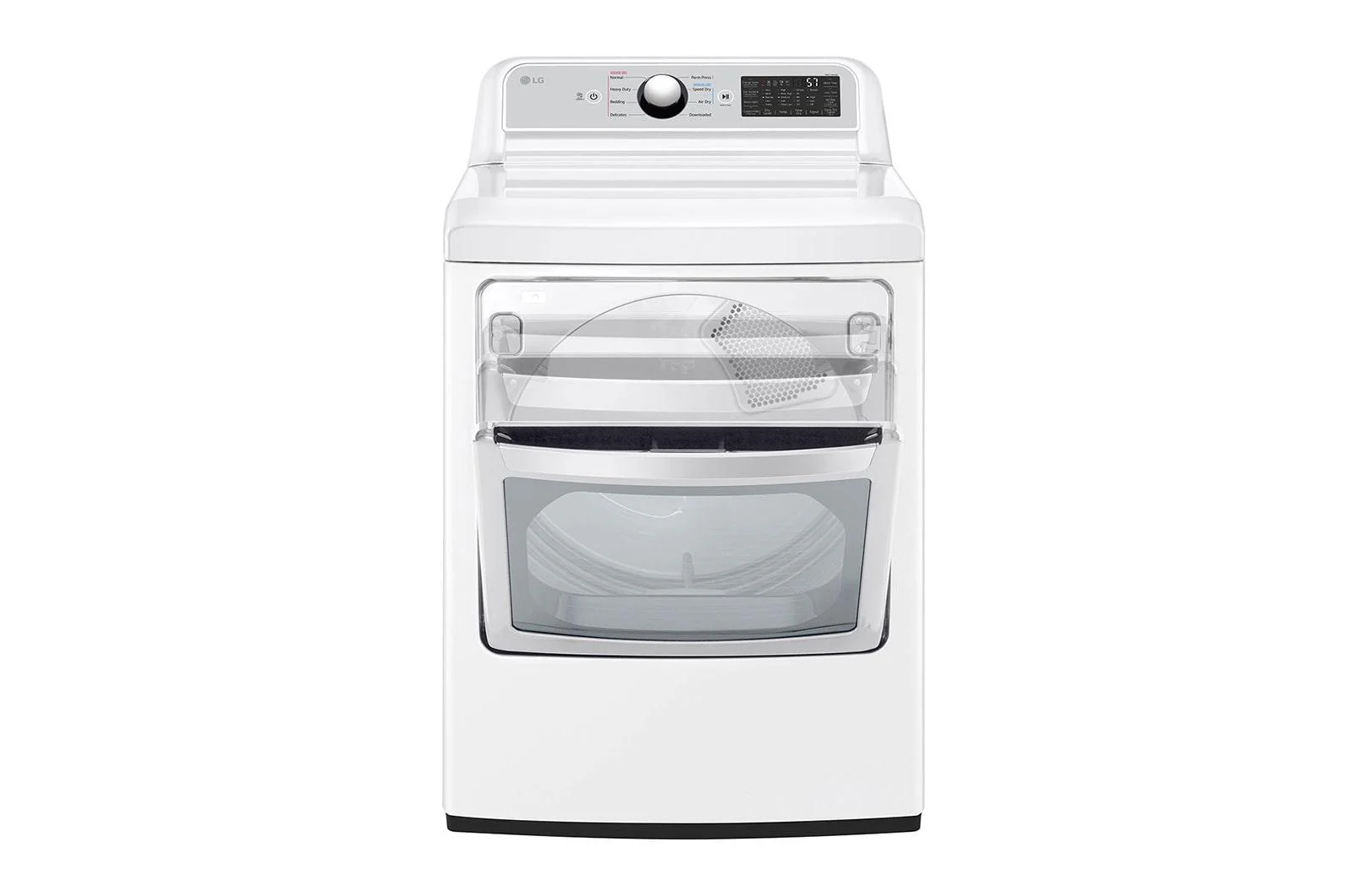 Lg 7.3 cu. ft. Ultra Large Capacity Smart wi-fi Enabled Rear Control Electric Dryer with EasyLoad™ Door - Image 4
