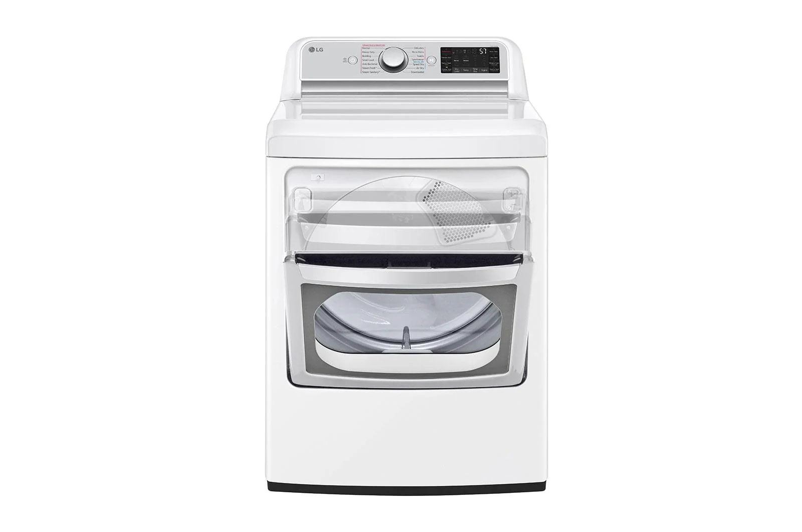 Lg 7.3 cu. ft. Ultra Large Capacity Smart wi-fi Enabled Rear Control Electric Dryer with TurboSteam™ - Image 4