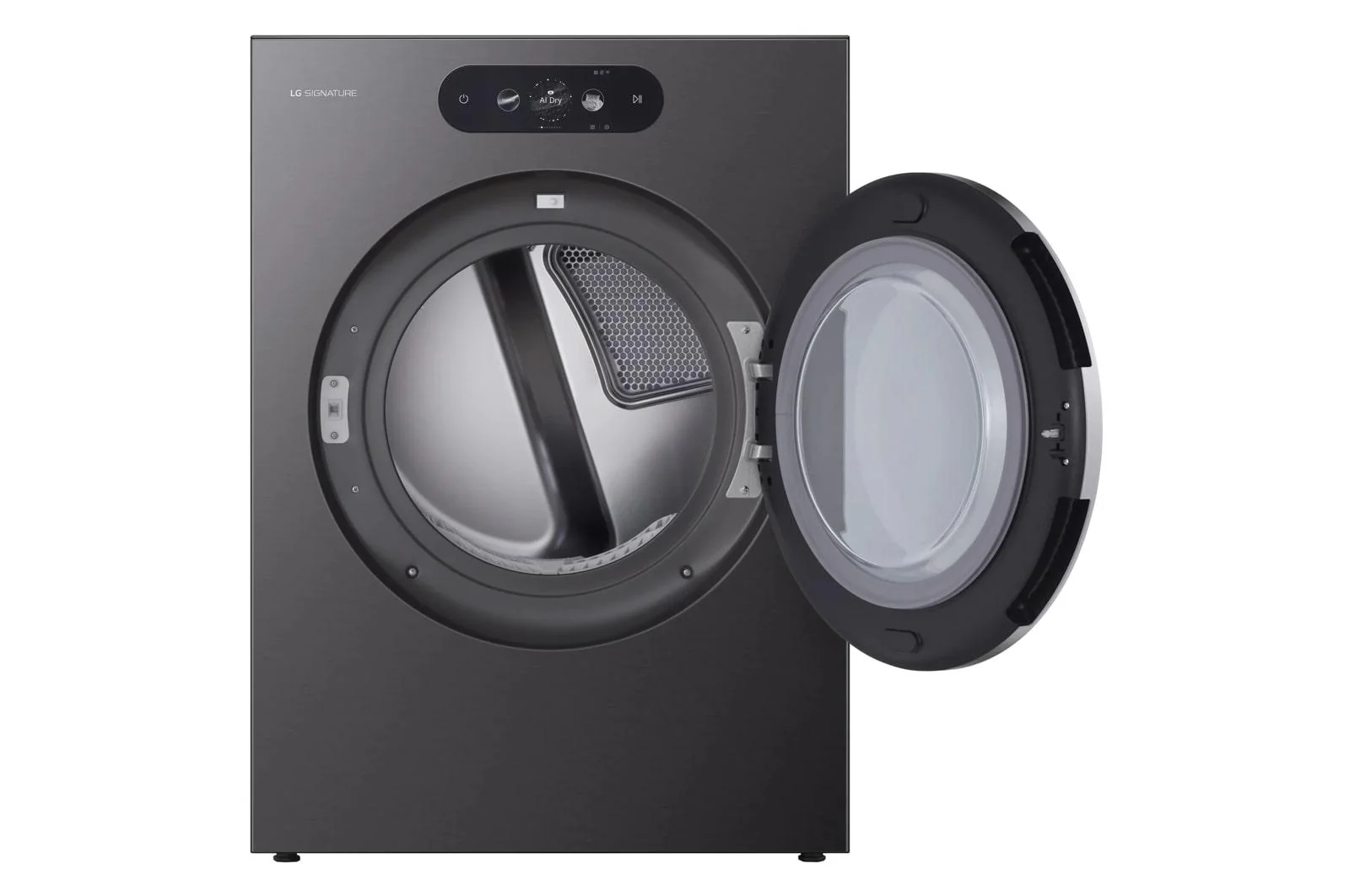 DLEX9900B LG SIGNATURE 9.0 cu. ft. Mega Capacity Smart Front Load Electric Dryer with Built-In Intelligence, TurboSteam® and Touch LCD Control - Image 7