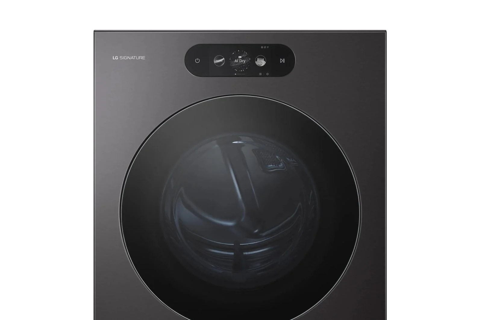 DLEX9900B LG SIGNATURE 9.0 cu. ft. Mega Capacity Smart Front Load Electric Dryer with Built-In Intelligence, TurboSteam® and Touch LCD Control - Image 9