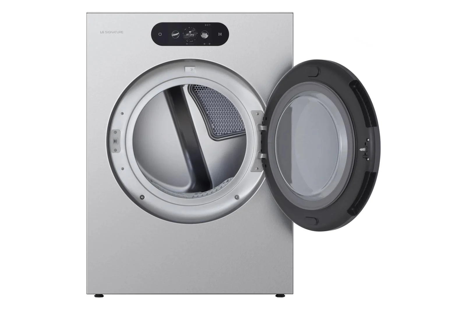 DLEX9900S LG SIGNATURE 9.0 cu. ft. Mega Capacity Smart Front Load Electric Dryer with Built-In Intelligence, TurboSteam® and Touch LCD Control - Image 6