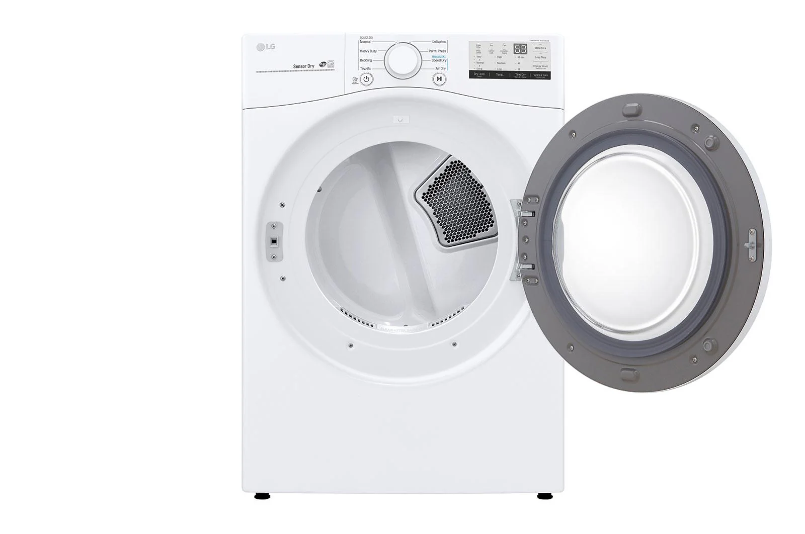 Lg DLG3401W 7.4 cu. ft. Ultra Large Capacity Front Load Gas Dryer - White - Image 5