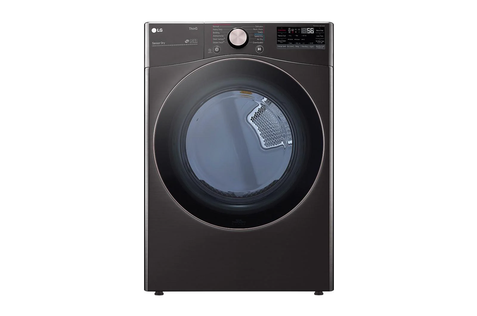 Lg DLGX4001B 7.4 cu. ft. Ultra Large Capacity Smart Wi-Fi Enabled Front Load Gas Dryer with TurboSteam™ and Built-In Intelligence - Image 3