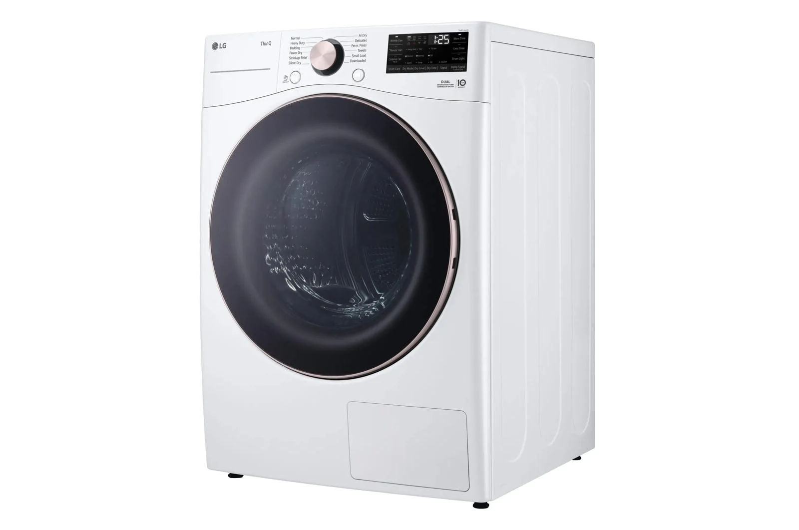 Lg DLHC4002W 7.8 cu. ft. Mega Capacity Smart Front Load Dryer with Dual Inverter HeatPump™ Technology and Inverter Direct Drive Motor System - Image 6