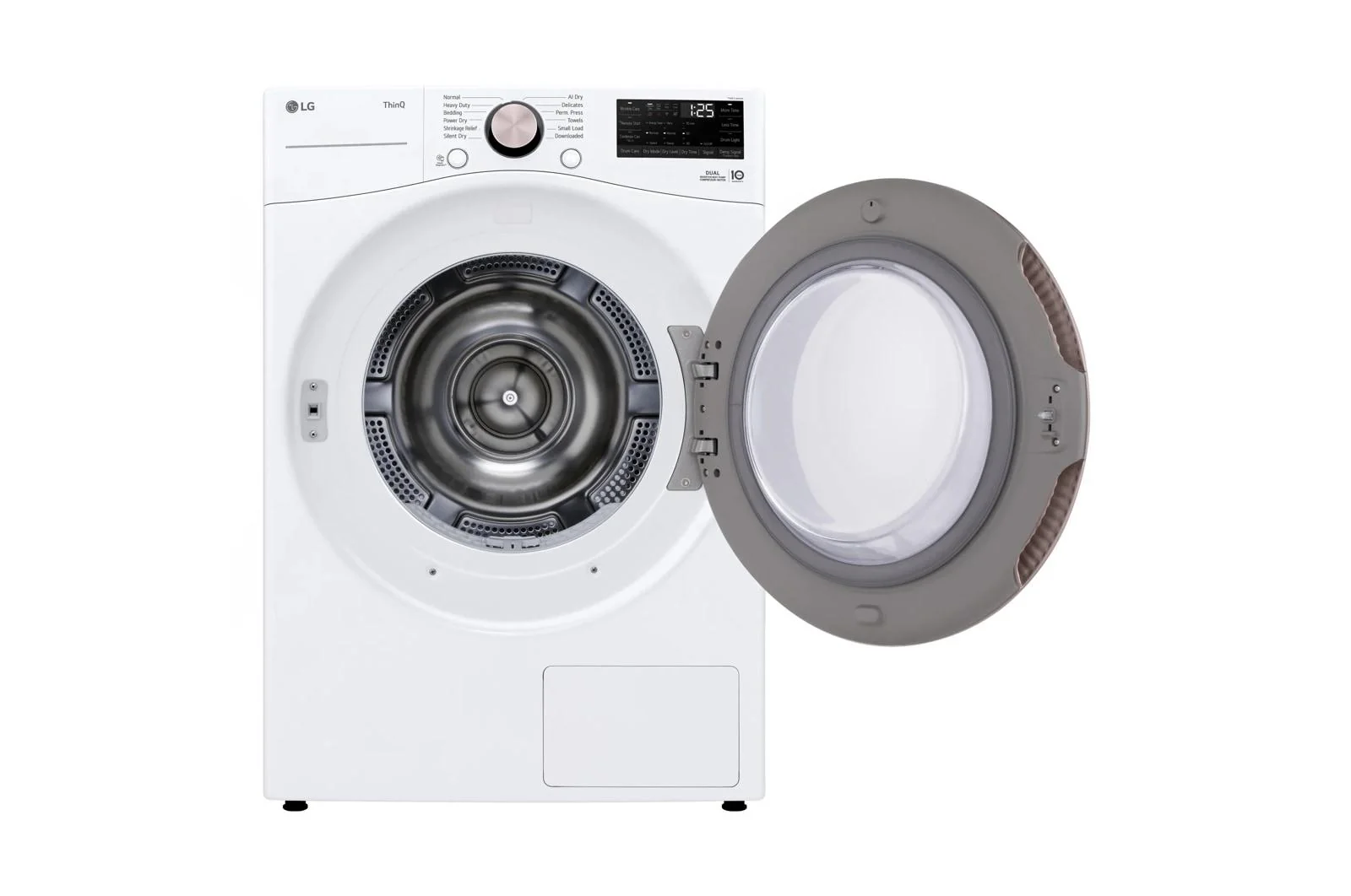 Lg DLHC4002W 7.8 cu. ft. Mega Capacity Smart Front Load Dryer with Dual Inverter HeatPump™ Technology and Inverter Direct Drive Motor System - Image 8