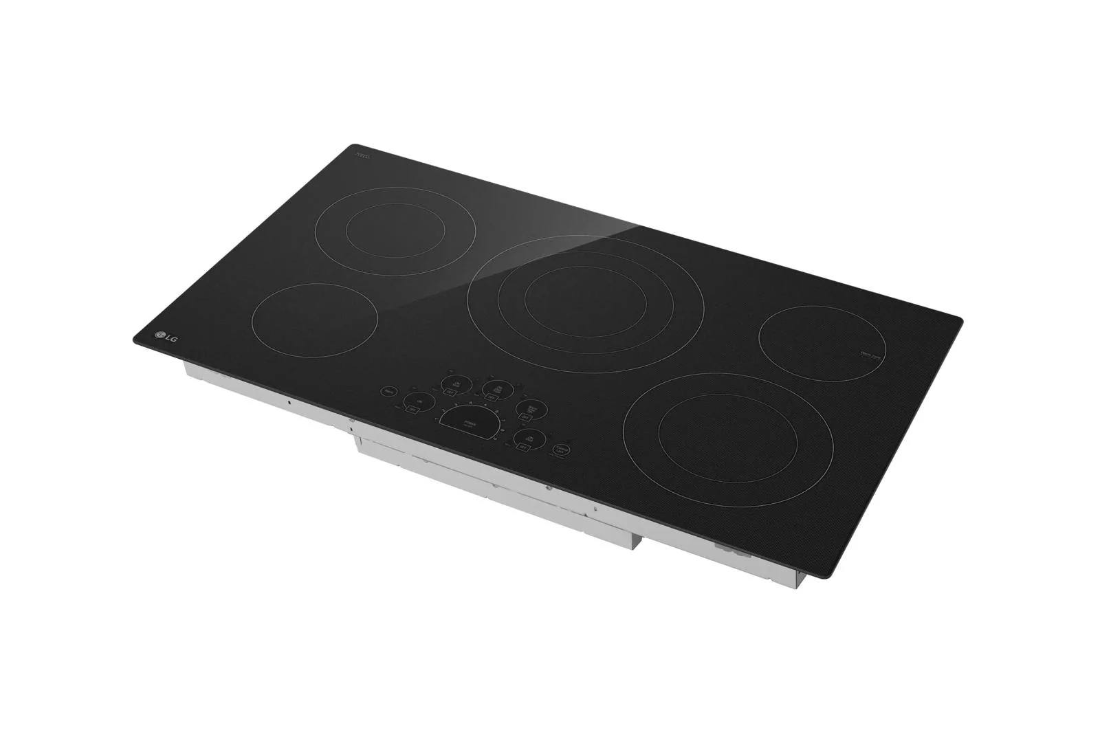 Lg LCE3610SBE 36 Inch Radiant Cooktop, 5 Burner, Black, ENERGY STAR - Image 3