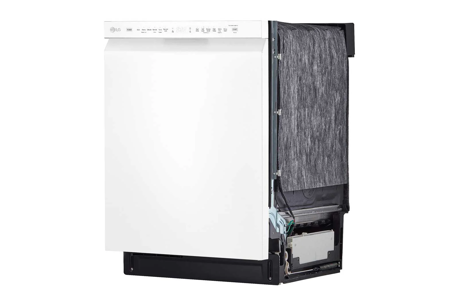 Lg LDFN4542W Front Control Dishwasher with QuadWash™ and 3rd Rack - Image 3