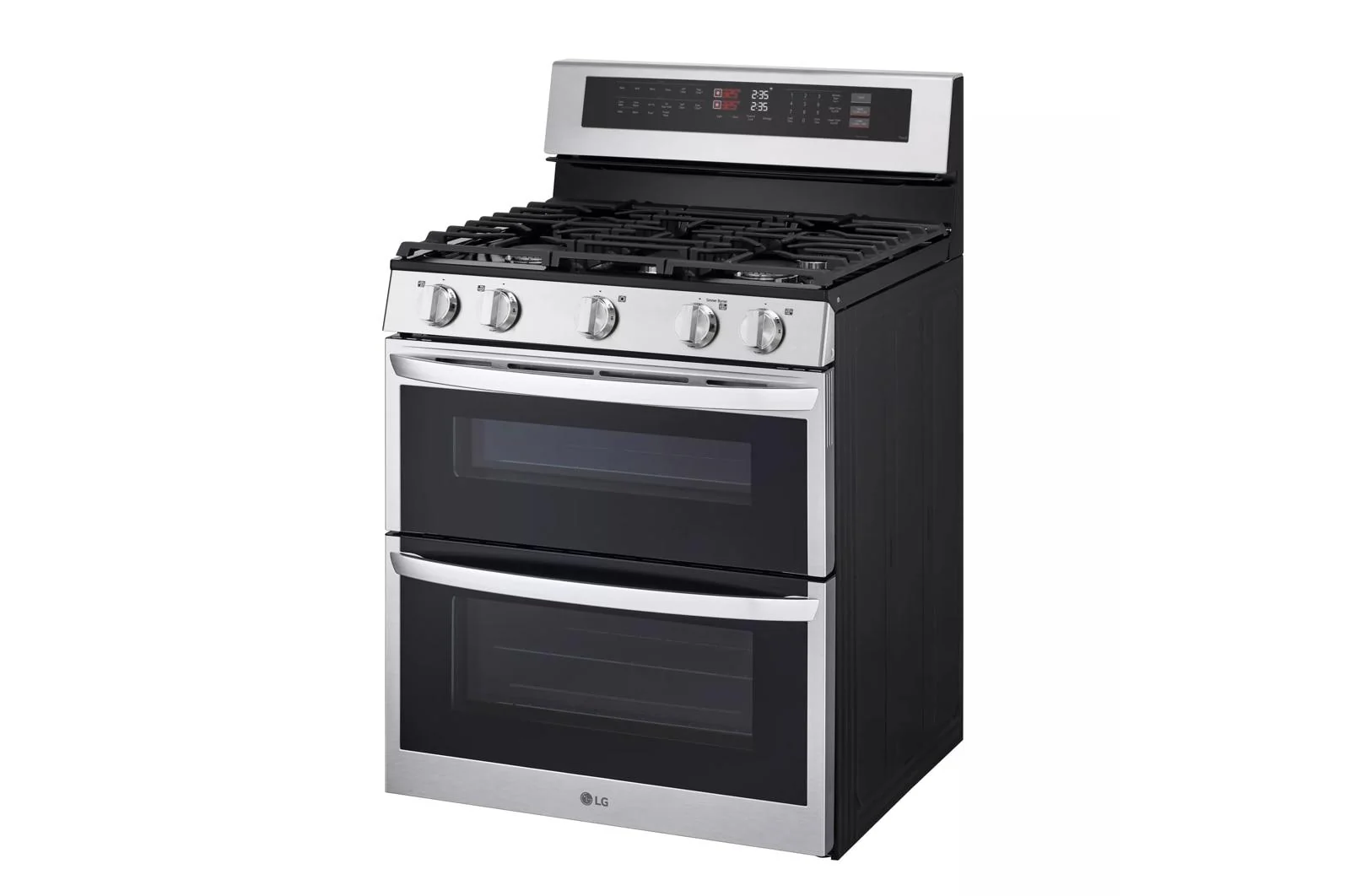 Lg LDGL6924S 6.9 cu. ft. Smart Gas Double Oven Freestanding Range with ProBake Convection®, Air Fry & Air Sous Vide - Image 3