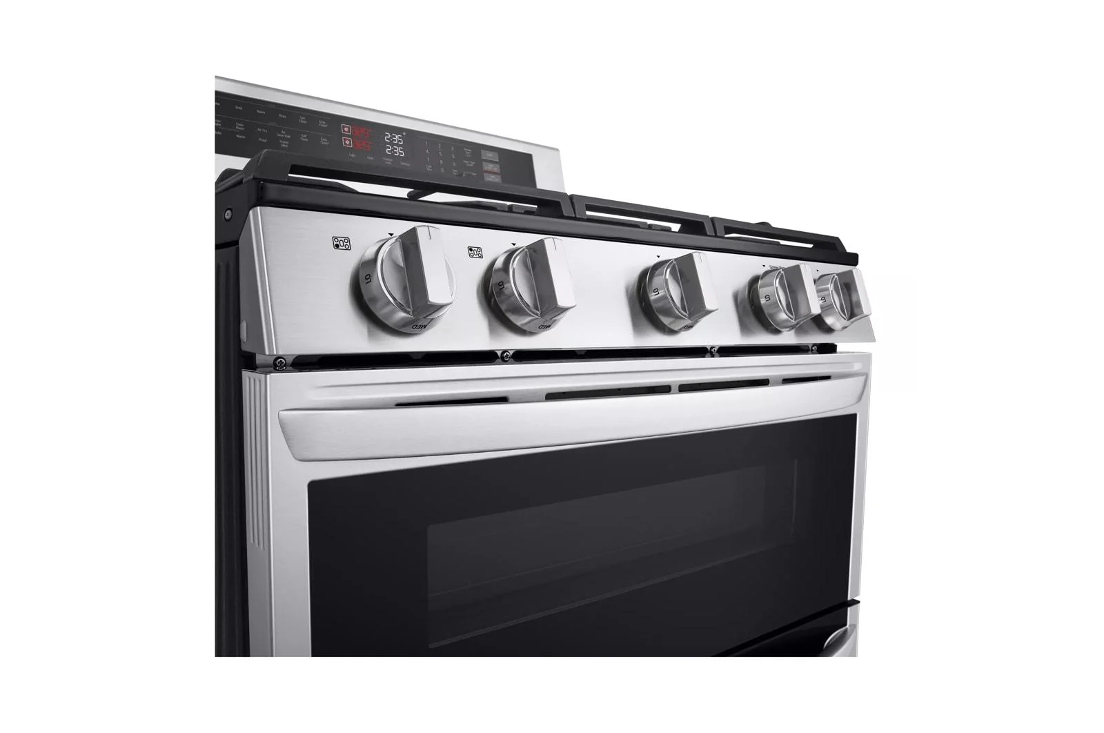 Lg LDGL6924S 6.9 cu. ft. Smart Gas Double Oven Freestanding Range with ProBake Convection®, Air Fry & Air Sous Vide - Image 7